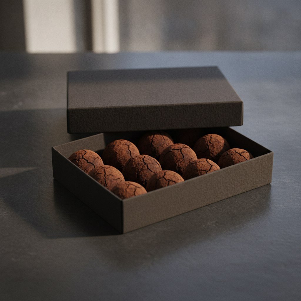 Midnight Cocoa Truffles
